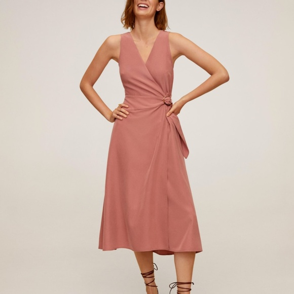 green emerald velvet dress Mango Maxi Dress M main image 0